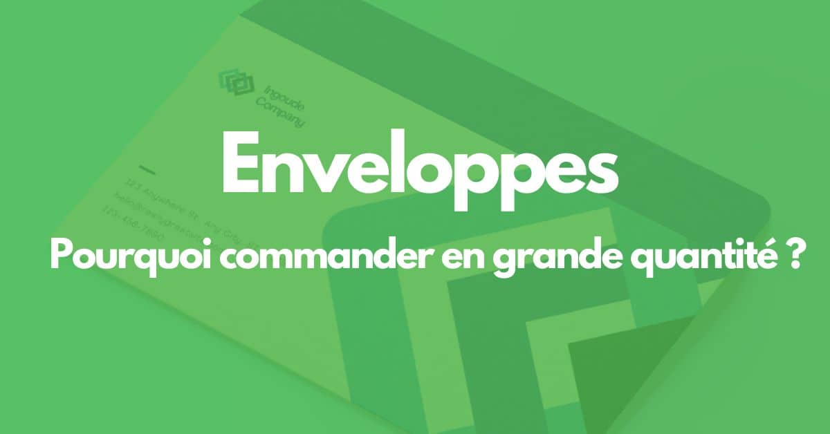 impression enveloppes en gros